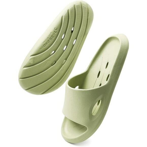 Quick Dry Shower Shoes Non Slip Bathroom Pool Gym Slides for Men and Women - Picture 1 of 7